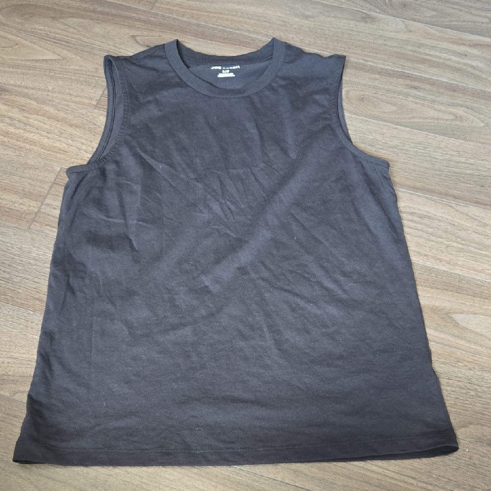 Joe Fresh Black Crew Neck Top